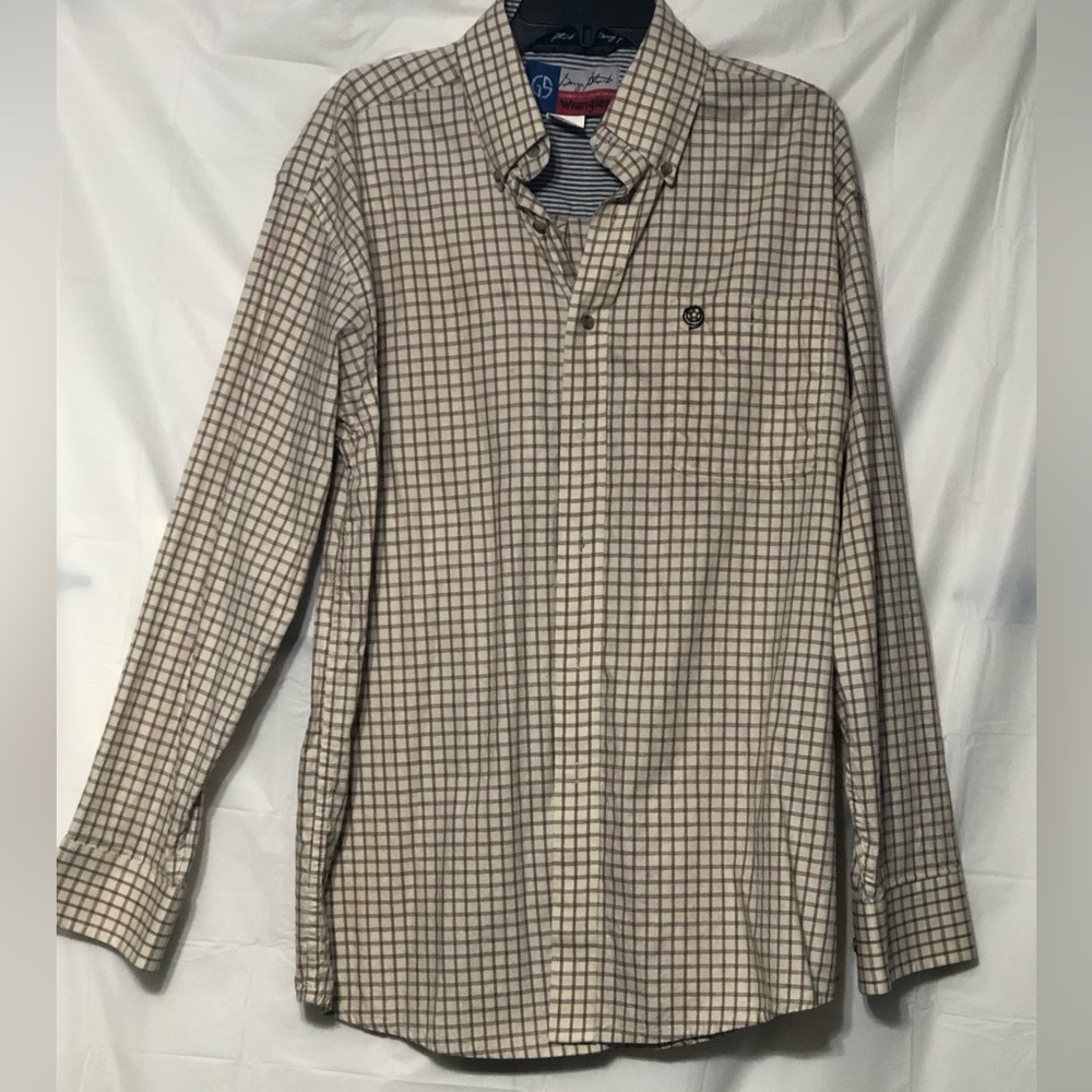Wrangler Western George Strait Button Shirt Men’s L